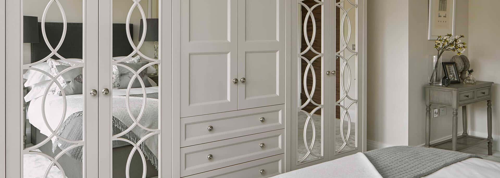 Bespoke Empire mirrored fitted wardrobe