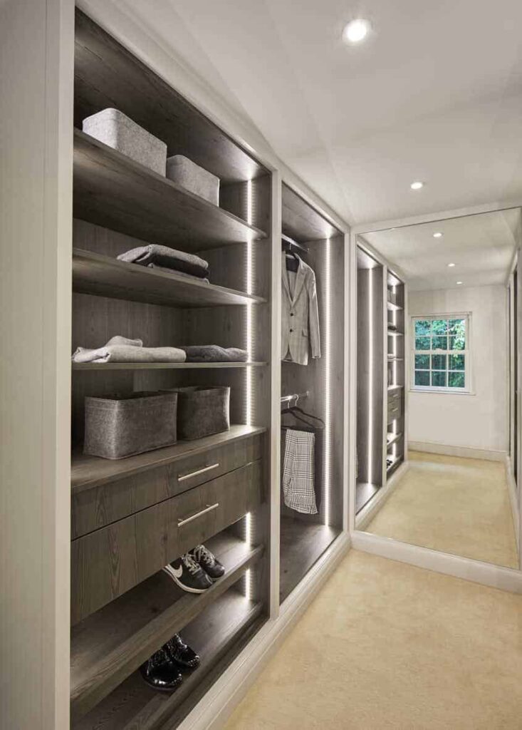 Walk-in wardrobe ideas: Mirror Magic