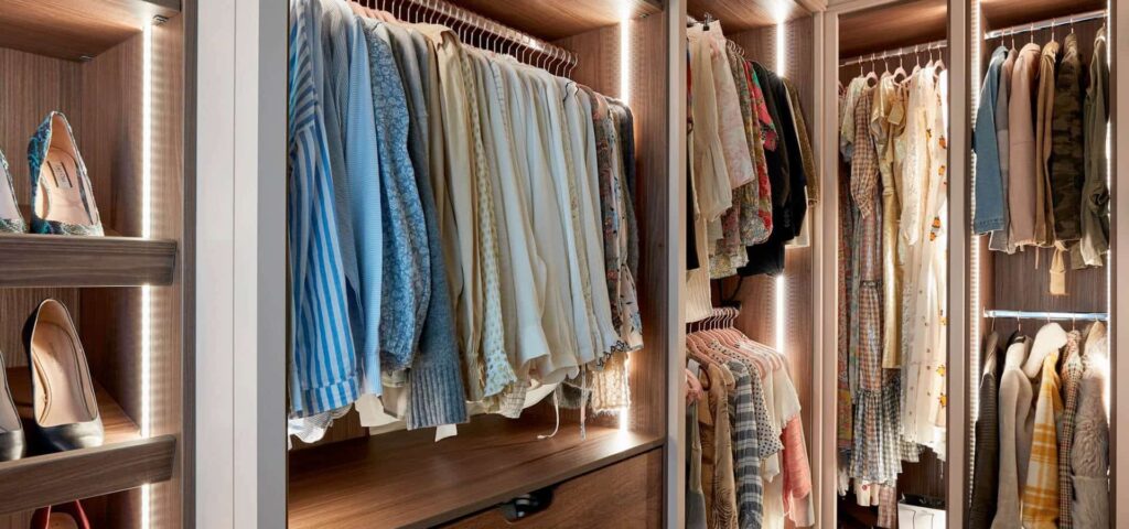 Walk-in wardrobe ideas