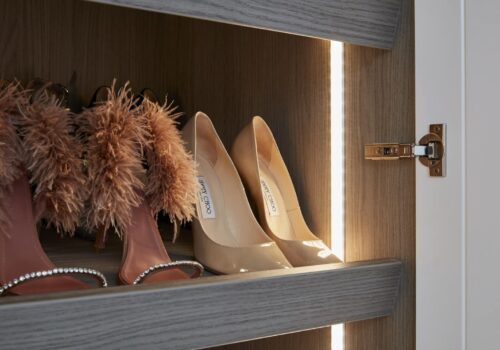 Walk-in wardrobe ideas: Lighting