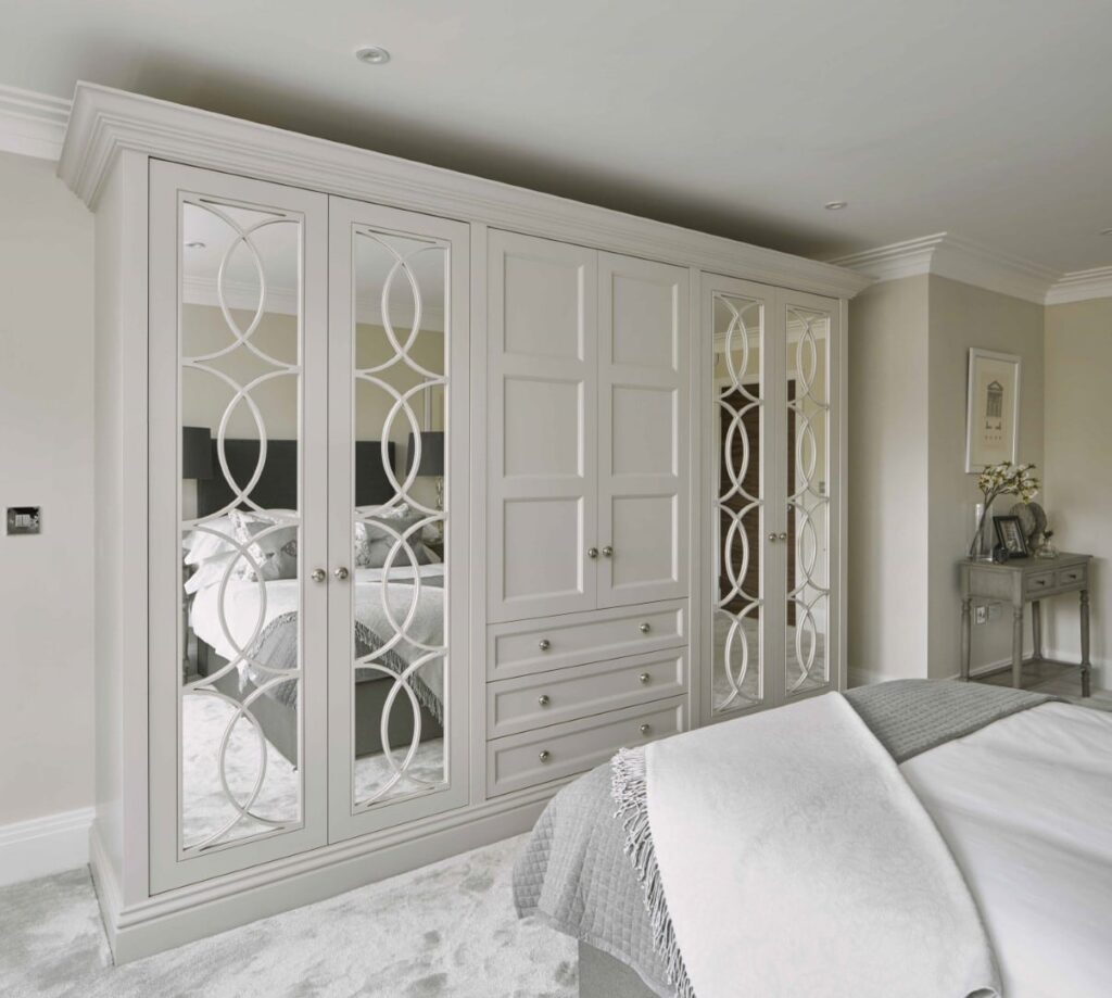 Bespoke Wardrobes Empire 001 Fitted Mirrored Wardrobe