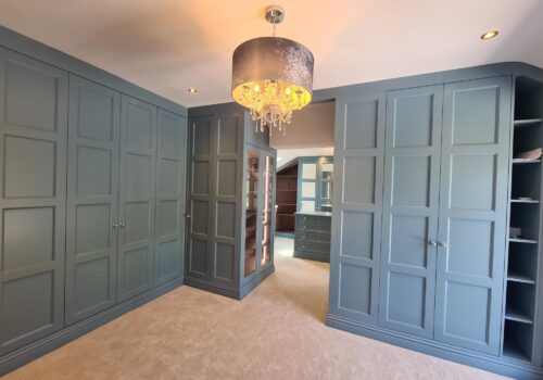 Edwardian Dressing Room in pale blue by The Heritage Wardrobe Company