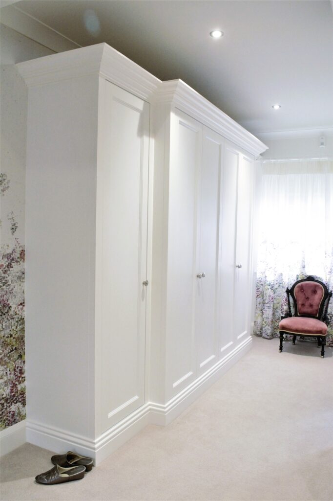 Aram1 - filter Classic Fitted Wardrobes in white by The Heritage Wardrobe Company