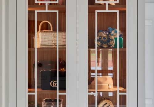 Parisian fitted wardrobes with class decorated doors