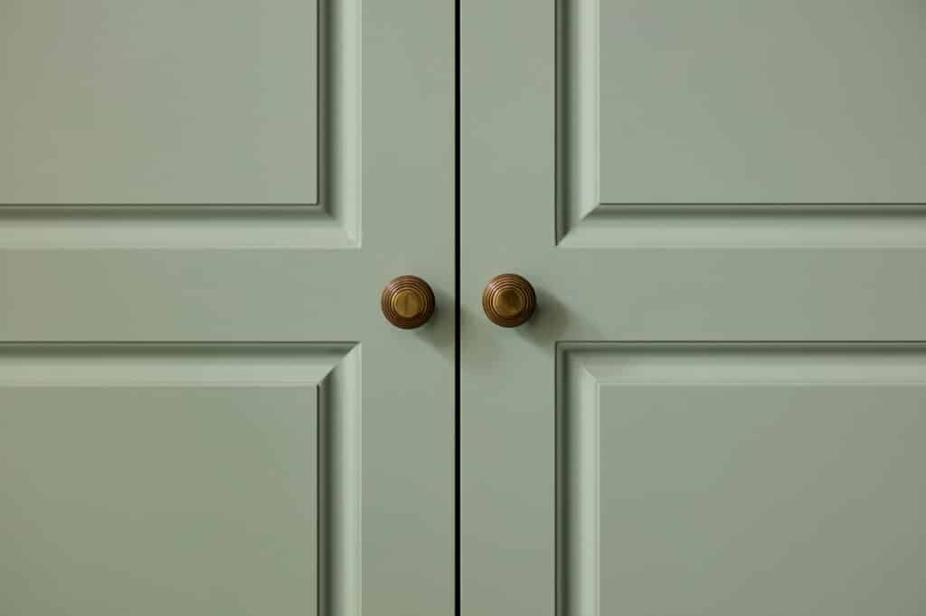 Tunbridge Wells - Emma 30 Imperial fitted fishing wardrobe door in light green