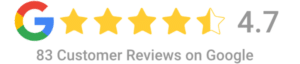 Rated 4.7 on Google Reviews
