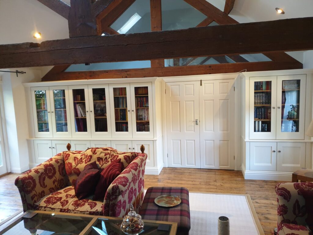 55ea33a5-b4dd-4b34-9244-48ed09f50e2b Custom made built in display cabinet by The Heritage Wardrobe Company