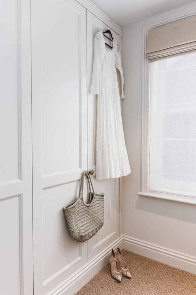 Millie_wardrobe7_creditAnnaButcher Tilford style fitted wardrobes in Millie Mackintosh dressing room
