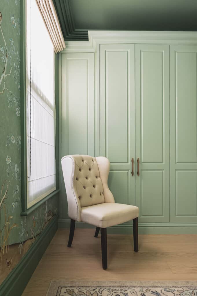 Wardrobemainbedroom_portrait(1of1) Tilford style fitted wardrobes in Millie Mackintosh dressing room