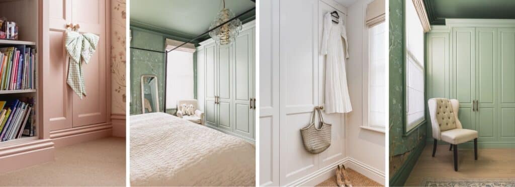Millie Mackintosh's bedroom wardrobe transformation