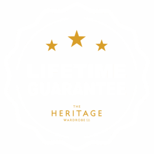 Lifetime Guarantee on all installations at The Heritage Wardrobe Company