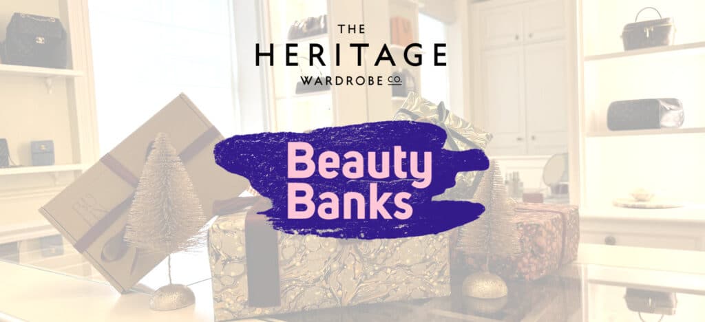 The Heritage Wardrobe Company - Supporting Beauty Banks